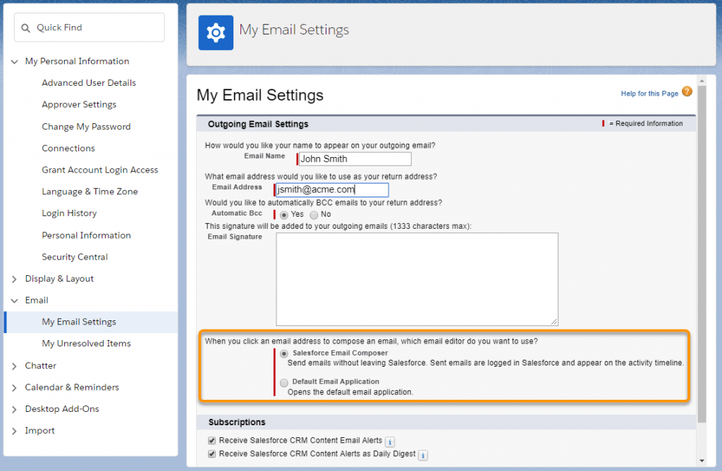 Email-enhancements