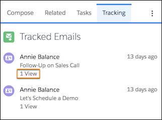 Track emails in Gmail automatically